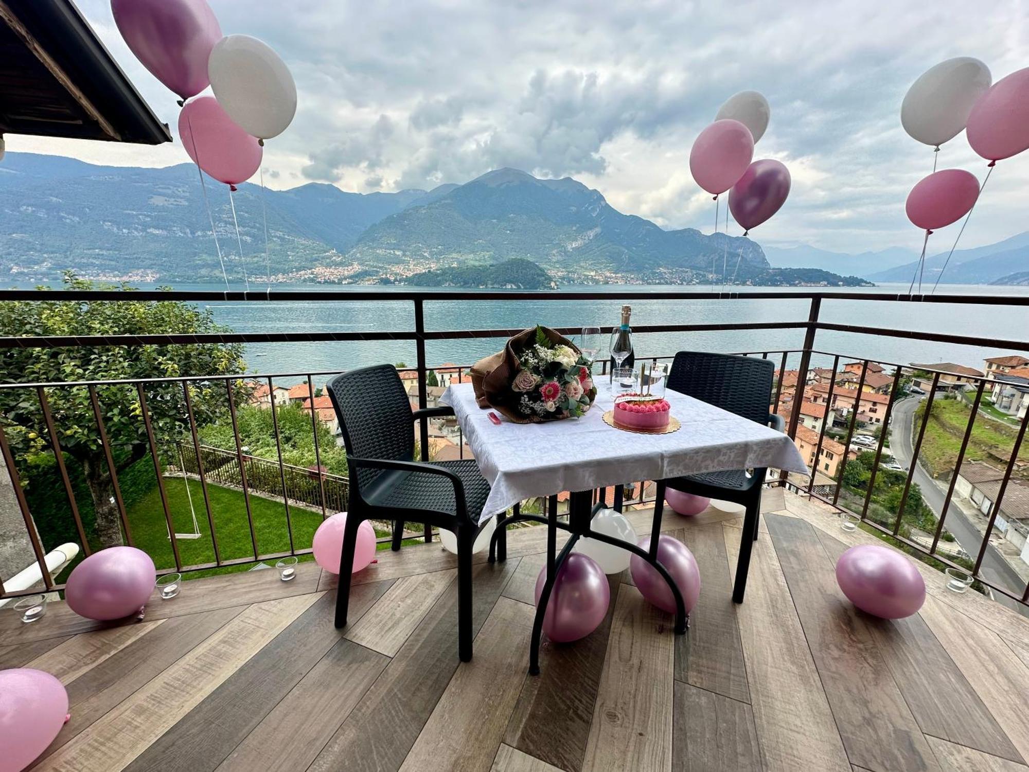 Il Bellavista Lägenhet Lezzeno Rum bild