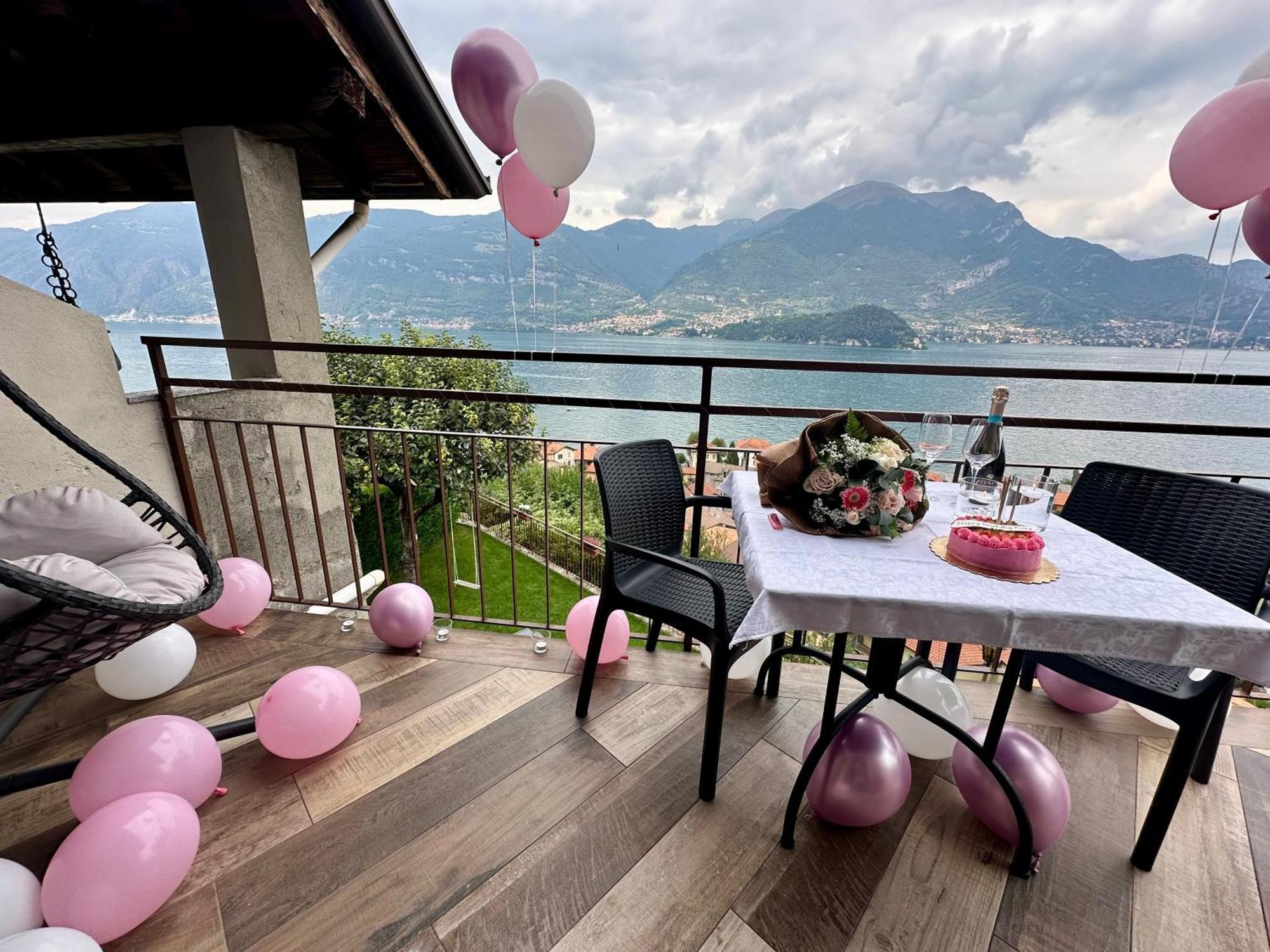Il Bellavista Lägenhet Lezzeno Rum bild
